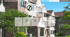 Desktop Screenshot of oakslincolnapartments.com